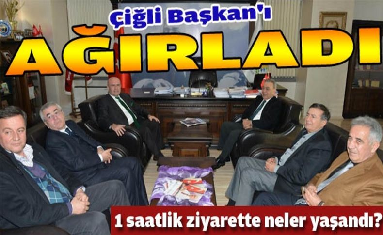 Başkan Kocaoğlu'ndan Çiğli'ye ziyaret