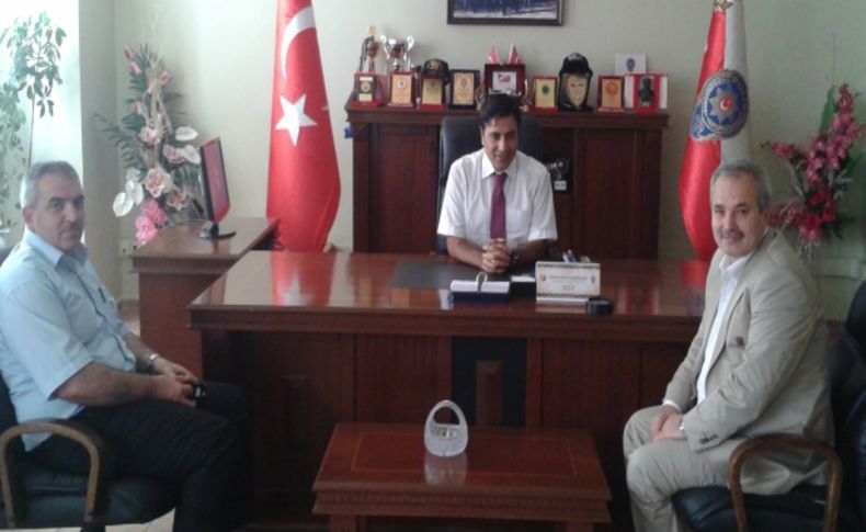 Başkan Özgan, yeni atanan Emniyet Müdürü Erişir'i ziyaret etti