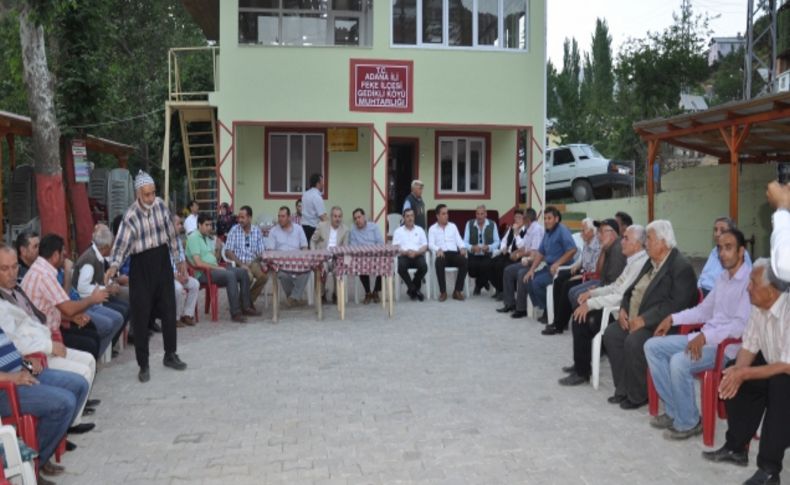 Başkanlar Yayla Gedikli köyünü ziyaret etti