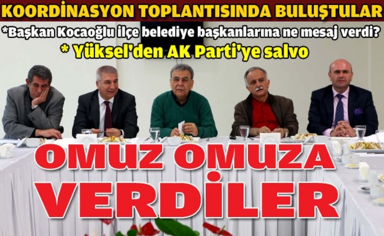 Başkanlardan birlik mesajı