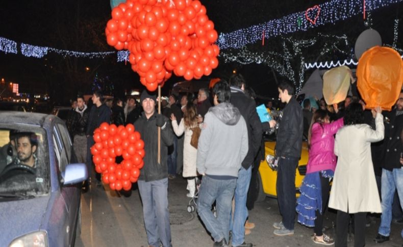 Başkentliler yeni yıla Kuğulu Park'ta girdi