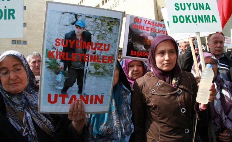 Başköylülerden mermer ocaklarına çalışma ruhsatı verenlere suç duyurusu