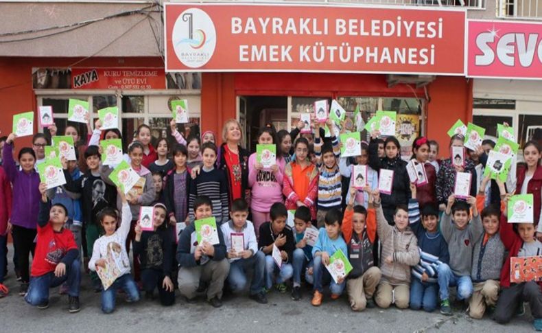 Bayraklı’da 14. kütüphane kapılarını açtı