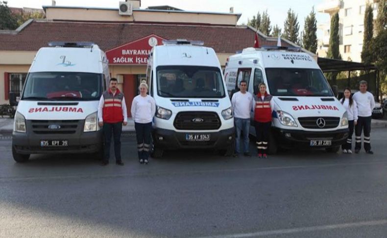 Bayraklı’da ambulans sayısı üçe çıktı!