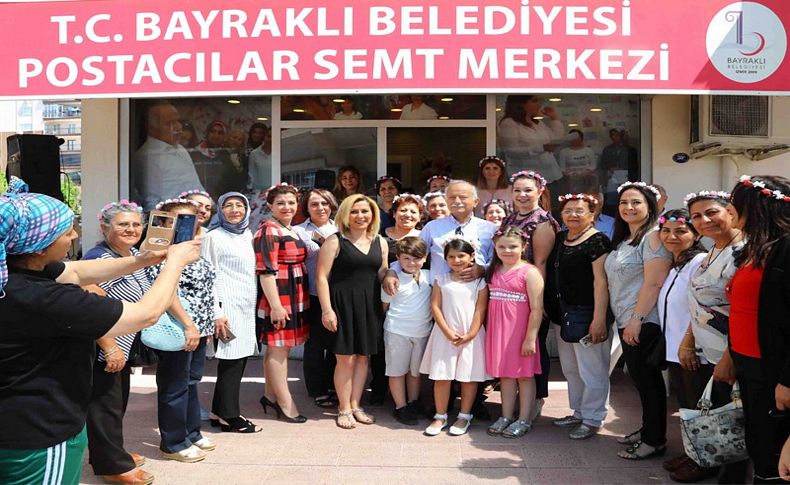 Bayraklı'nın semt merkezlerine ilgi büyük