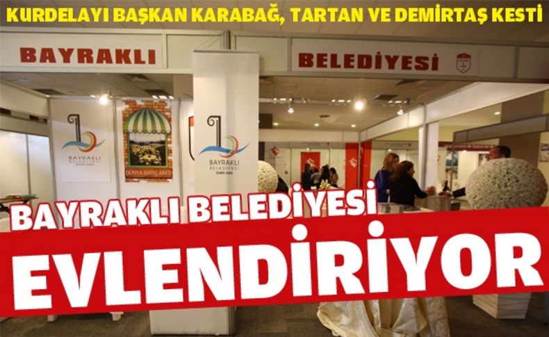 Bayraklı Belediyesi evlendiriyor