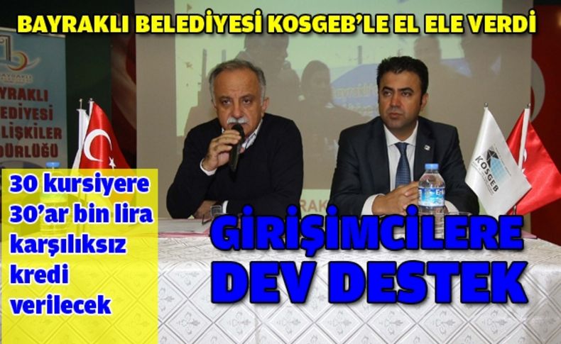 Bayraklı Belediyesi’nden girişimcilere çağrı