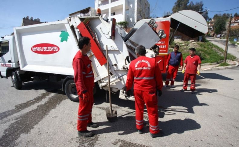 Bayraklı'da bahar temizliği