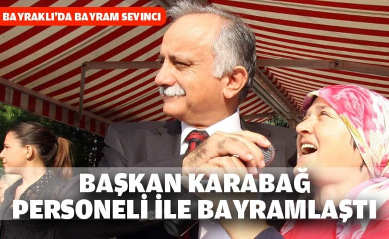 Bayraklı’da bayram sevinci