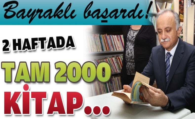 Bayraklı'da kitap toplama kampanyası