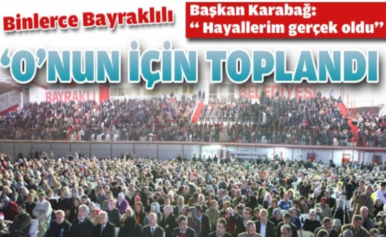 Bayrakli'da Kur'an gecesi