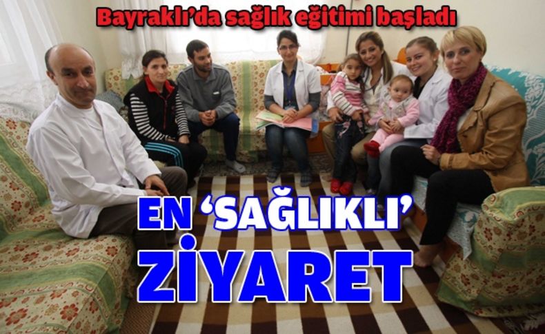 Bayraklı’da sağlık eğitimi başladı