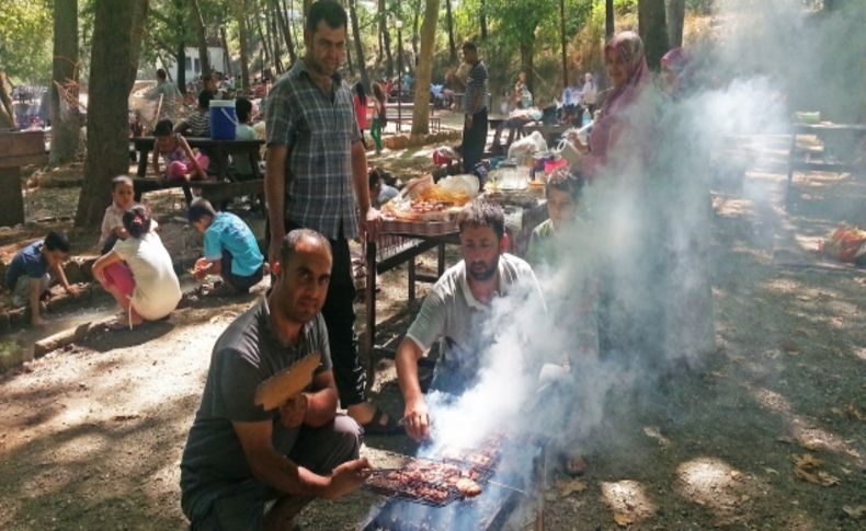 Bayramda Dağılcak’a akın ettiler