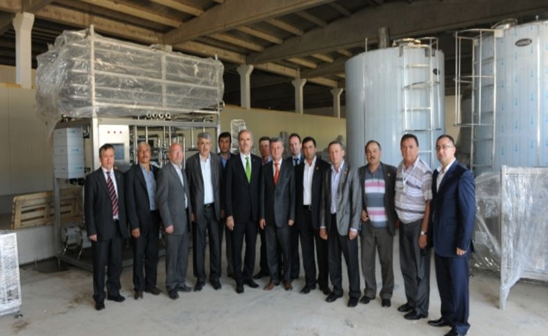 Belediye, dağ bölgelerini kalkındırmak için süt işleme tesisi kuruyor
