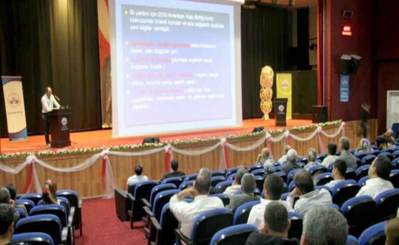 Belediye ekiplerine işçi sağlığı ve iş güvenliği eğitimi veriliyor