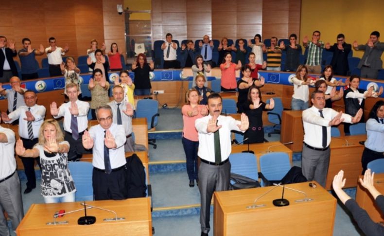 Belediye personeline işyeri egzersizleri eğitimi verildi