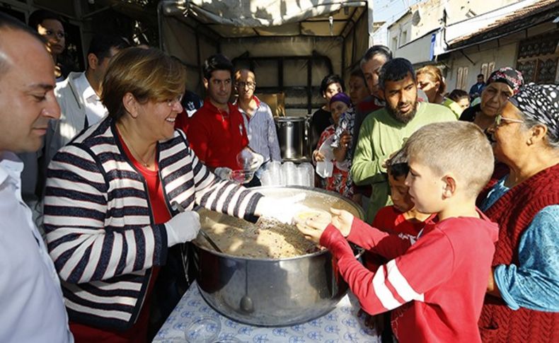 Konak'ın bereket aşı Ege Mahallesi’nde kaynadı