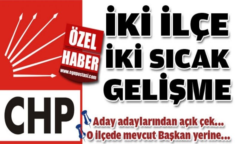 Aliağa ve Menderes'te dengeleri değiştirecek hamleler