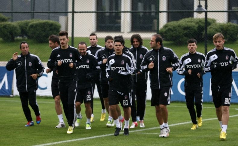 Beşiktaş, 7 eksikle Orduspor maçı hazırlıklarına başladı