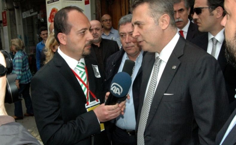 Beşiktaş Başkanı Orman: Dost camia olarak son görevimiz için cenazeye geldik