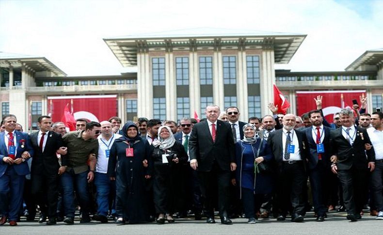 Beştepe'de anma töreni