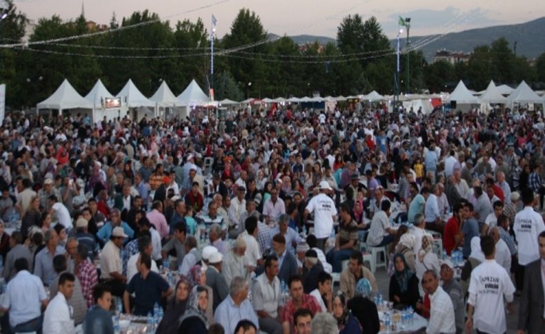 Beyşehir'de iftar coşkusu