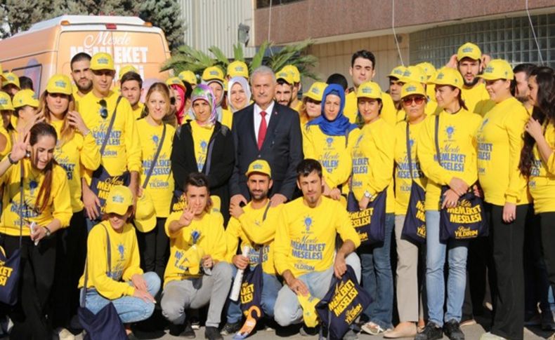 Binali Yıldırım'ın gönüllü ordusu hazır: 'Mesele memleket meselesi'