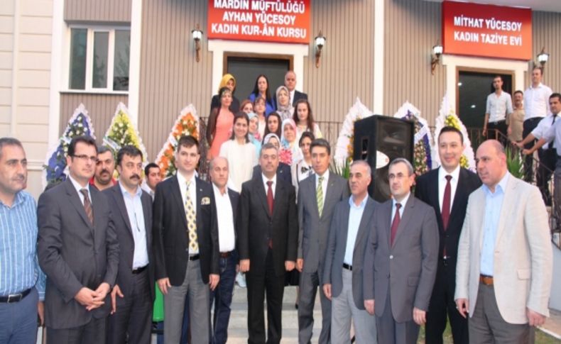 Bin 500 kişilik taziye evi ile kadın hafızlık Kur'an kursu hizmete açıldı