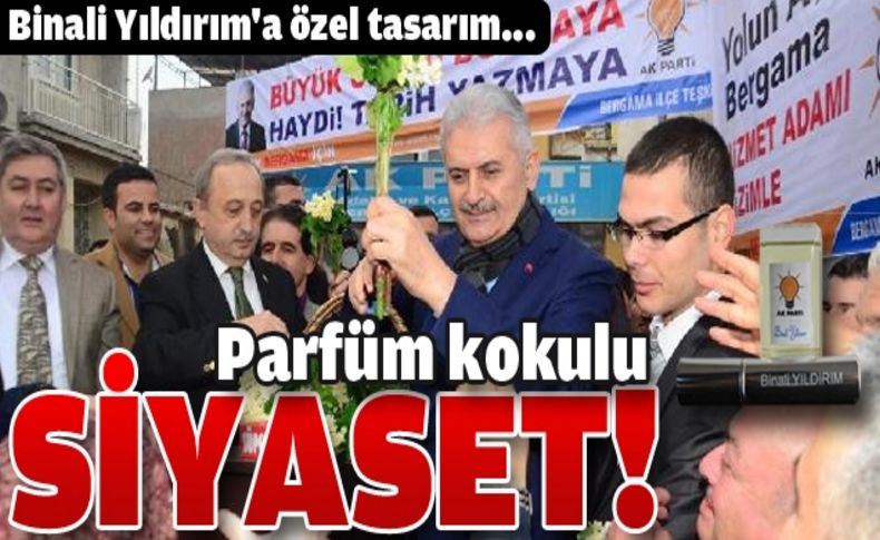 Binali Yıldırım'a özel parfüm