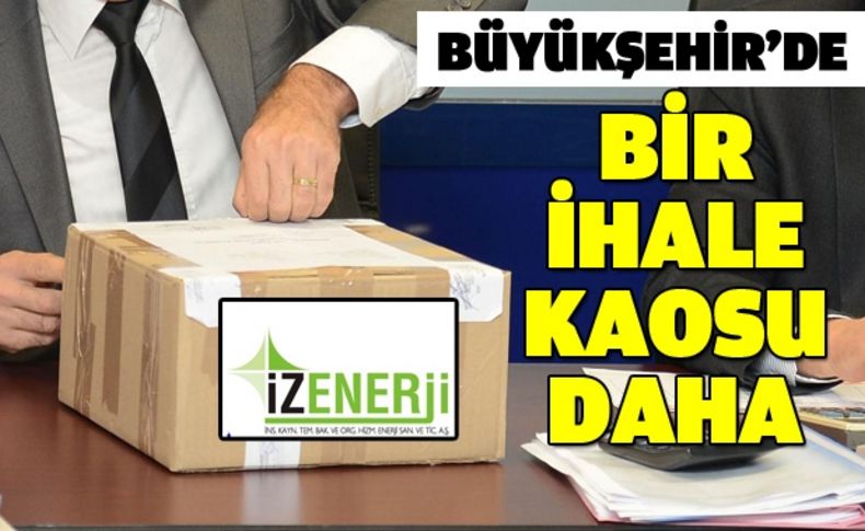 Bir ihale krizide İzenerji'de