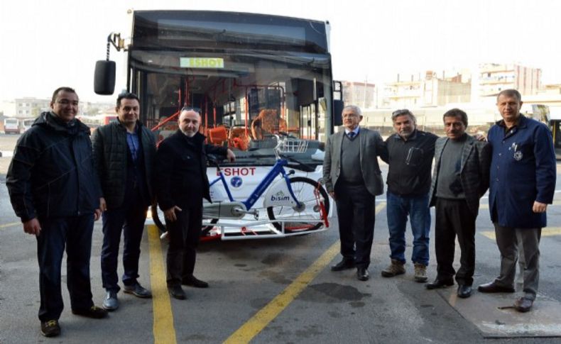 İzmir’de “bisikletli otobüs” dönemi başlıyor