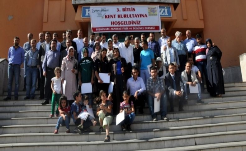 Bitlis 3. Kent Kurultayı'na yoğun ilgi