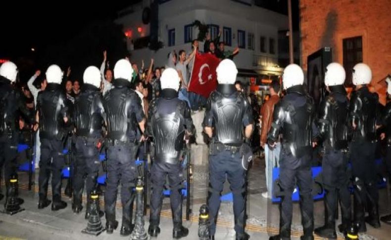 Bodrum'da tehlikeli gerginlik
