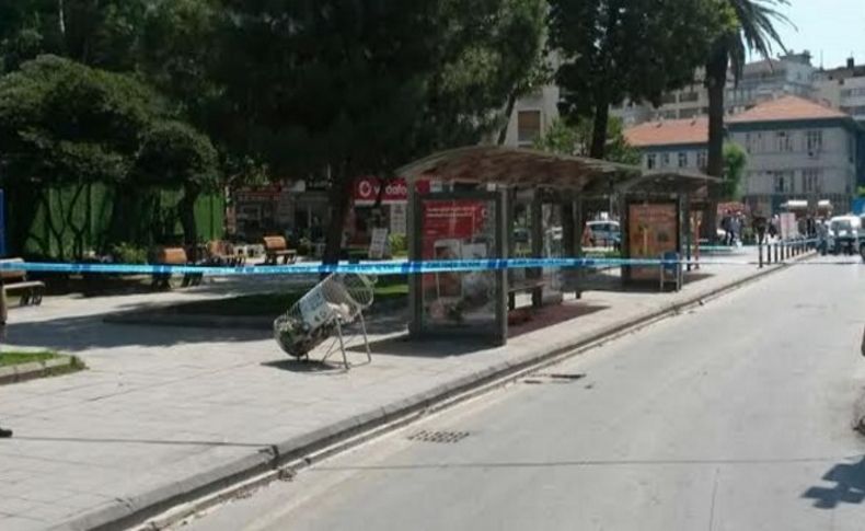 Alsancak’ta bomba paniği