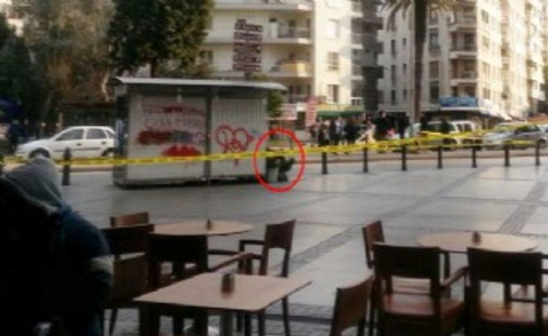 Alsancak'ta bomba paniği