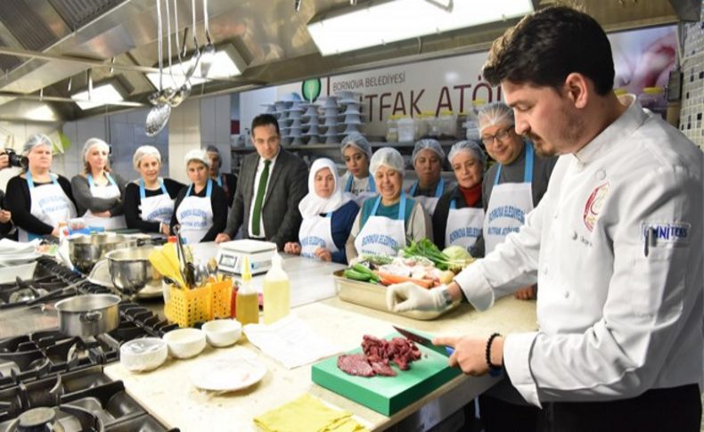 Bornova Belediyesi lezzet ustaları yetiştiriyor