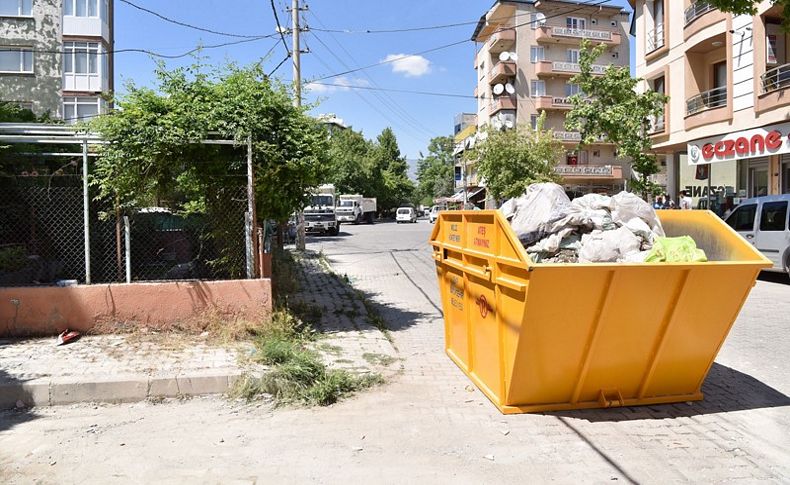 Bornova Belediyesi’nden moloz atıklarına hızlı çözüm