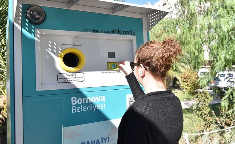 Bornova Belediyesi’nden otomatik çevre koruması