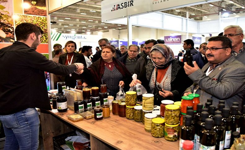 Bornova markası Tarım Fuarı’nda büyük ilgi gördü