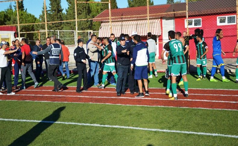 Bornova Yeşilovaspor'dan maç sonu çıkan olaylara tepki