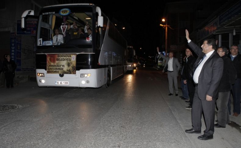 Bornova’da Çanakkale mesaisi