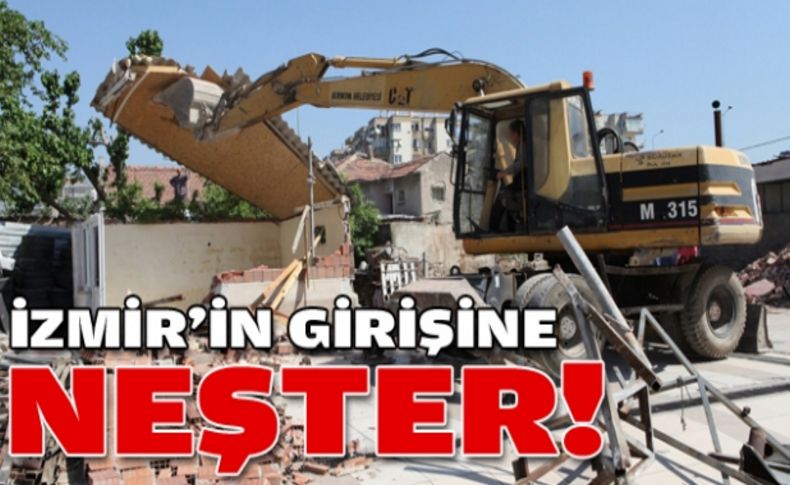 Bornova’da çirkin görüntü ortadan kalkıyor