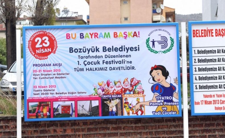 Bozüyük’te Çocuk Festivali 2 gün sürecek