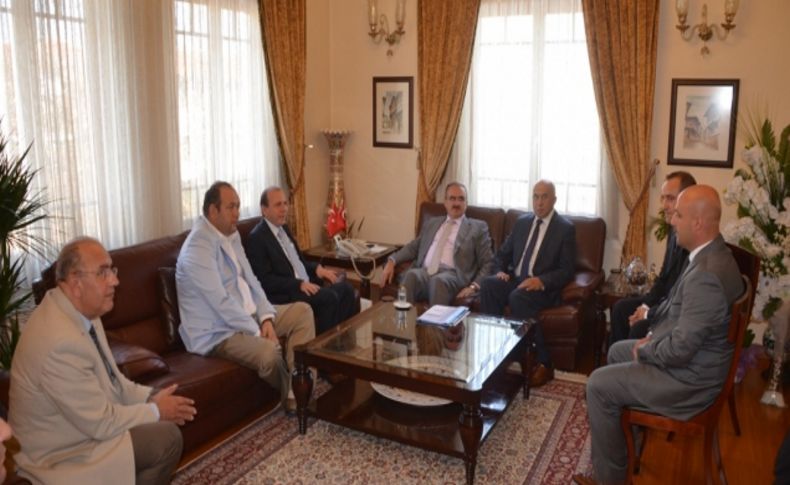 BTB Başkanı Özer Matlı’dan Vali Münir Karaloğlu’na hayırlı olsun ziyareti