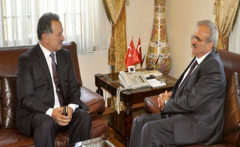 BTÜ Rektörü Sürmen’den Vali Karaloğlu'na 'hayırlı olsun' ziyareti