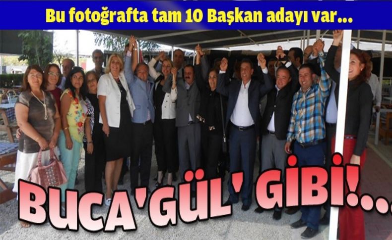 Buca'da CHP'li adaylar önce dostluk dedi