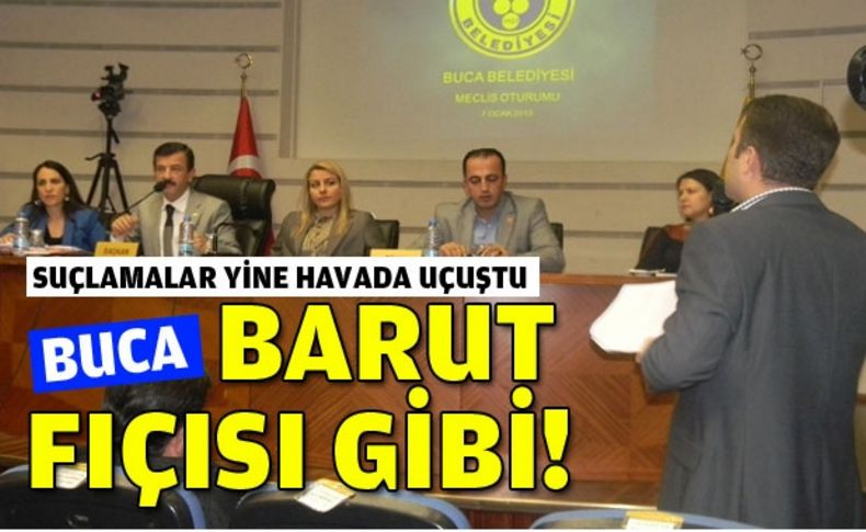 Buca’da suçlamalar yine havada uçuştu