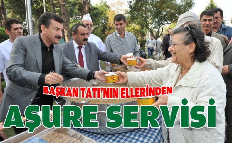 Buca’da vatandaşa aşure