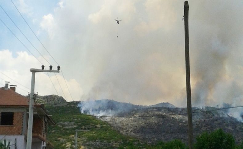 Burdur’da orman yangını: 12 hektar ormanlık alan zarar gördü