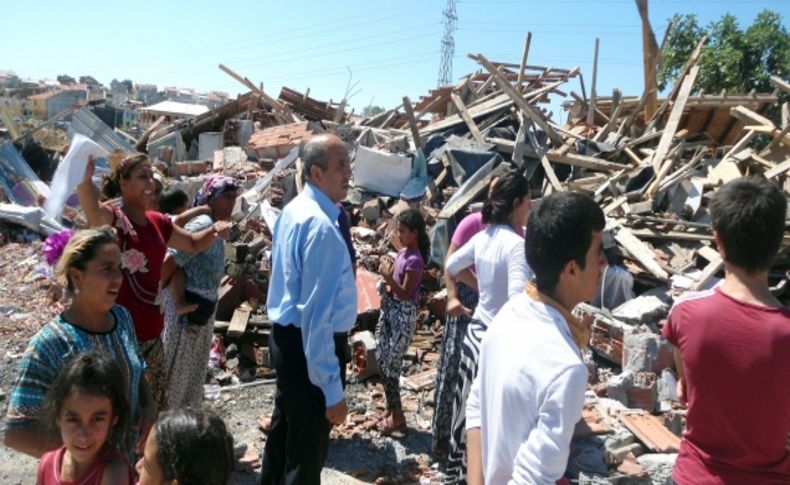 Bursa'yı karıştıran olayların olduğu yerdeki kaçak binalar yıkıldı